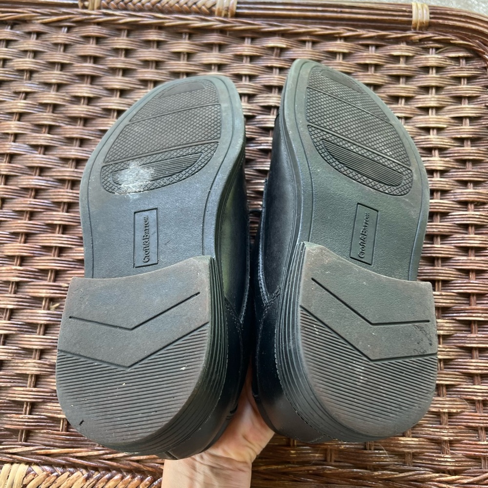 Croft and barrow size 9 1/2 men’s dress shoes - Picture 5 of 8